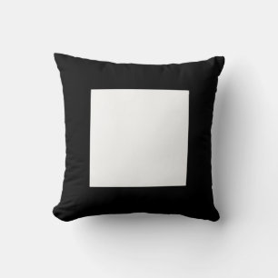 Almofada Cores Quadradas - Preto e Branco (Alternativo)