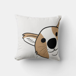 Almofada Corgi Face Pet Bed