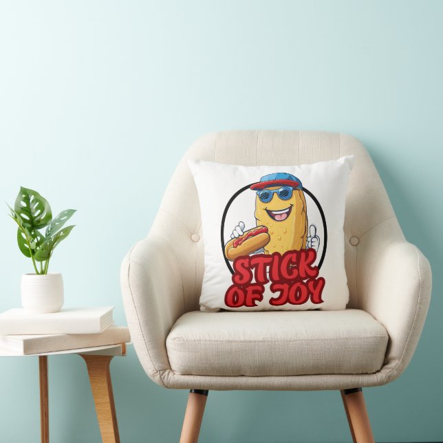 Almofada Corndog Stick of Joy (Cadeira)
