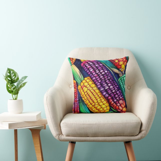 Almofada Corno Colorido (Cadeira)