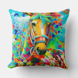 Almofada Coro Adorne com Flores