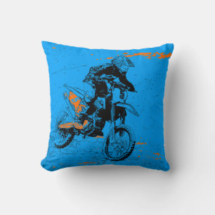 Almofada Corrida rápida - Ornamento cerâmico Motocross Ra