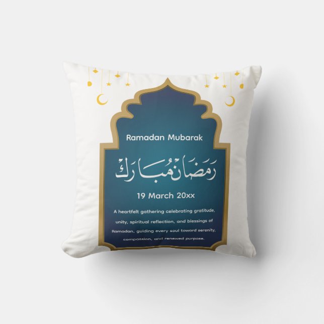 Almofada Corte Eid Mubara (Frente)