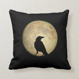 Almofada Corvo da Lua cheia