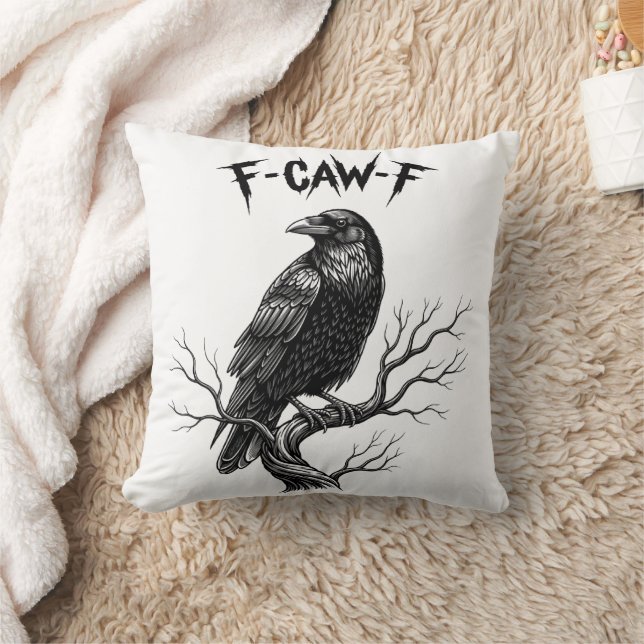 Almofada Corvo - F-Caw-F (Cobertor)