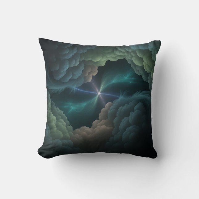 Almofada Cosmic Abstract Throw Pillow (Frente)