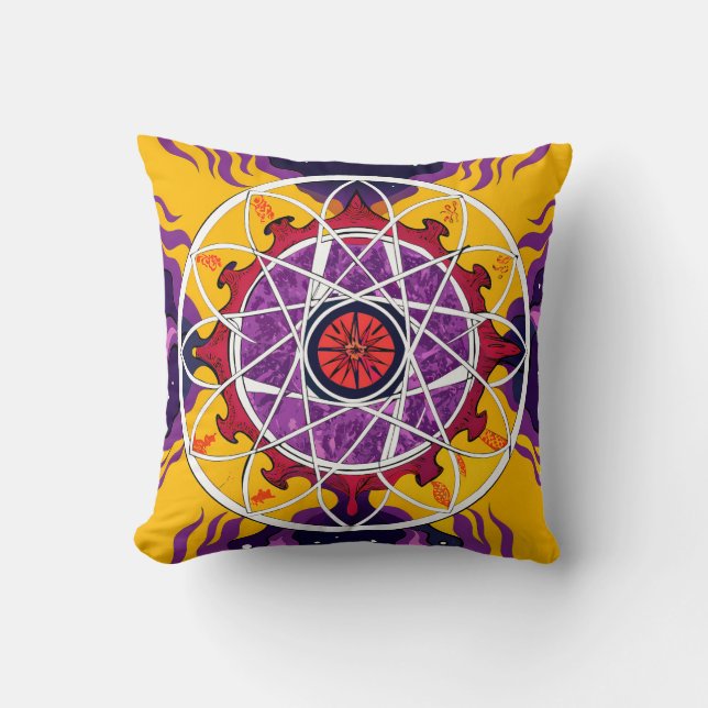 Almofada Cosmic Mandala (Frente)