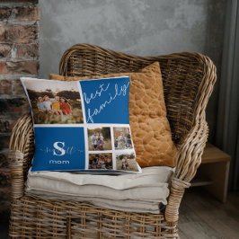 Almofada Cota Personalizada da Família Fotografia e Família