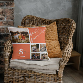 Almofada Cota Personalizada da Família Fotografia e Família