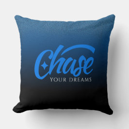 Almofada Cotação Inspiracional Persegue Seus Sonhos