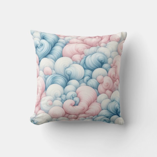 Almofada Cotton Candy Clouds (Frente)