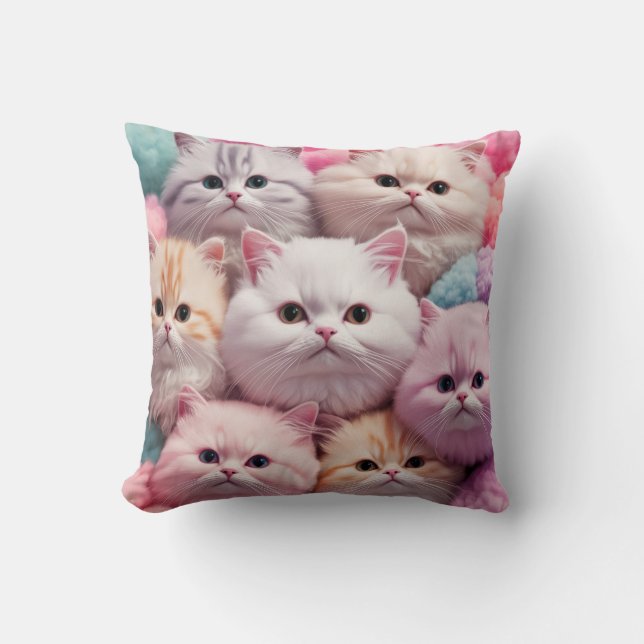 Almofada Cotton Candy Kittens (Frente)