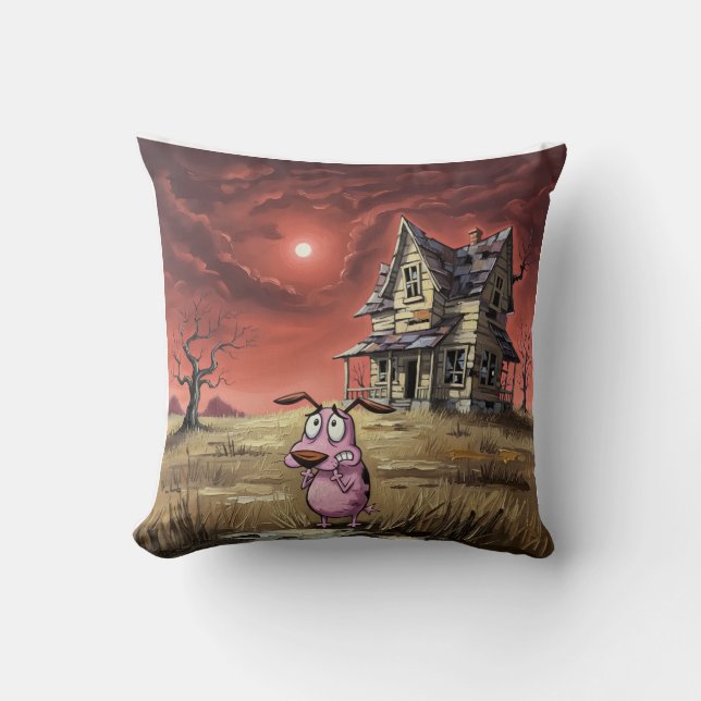 Almofada Courage the cowardly dog pillow (Frente)