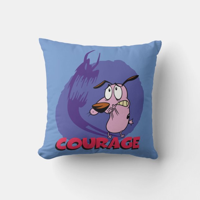 Almofada Courage the Cowardly Dog | Shadow Graphic (Frente)
