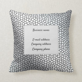 Almofada Couro de vidro escondido Elegante