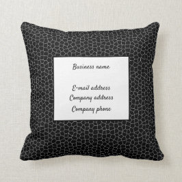 Almofada Couro de vidro escondido Elegante