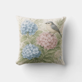 Almofada coussin botanique boho hydrangea