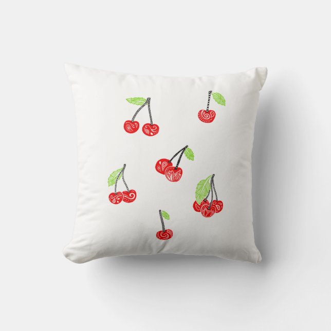 Almofada Coussin ceries Pillow cherries (Frente)