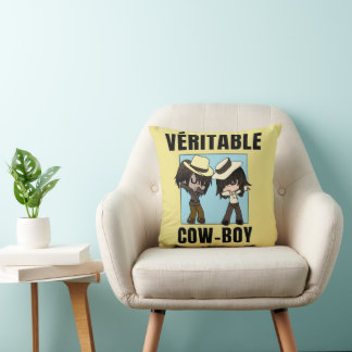 Almofada coussin cowboy chibi