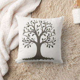 Almofada Coussin Décoratif Arbre de Vie Décoration Nature