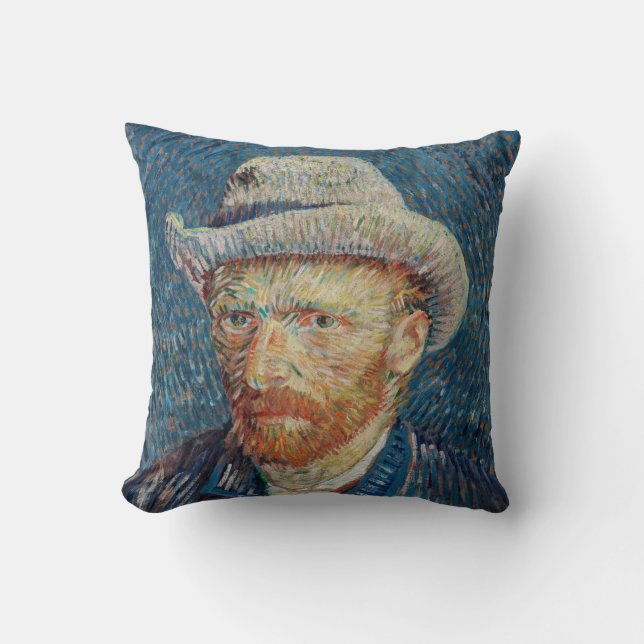 Almofada Coussin décoratif Auto portrait Van Gogh (Frente)
