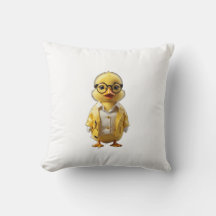 Coussin décoratif double design 