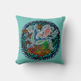 Almofada Coussin Dragon celtique