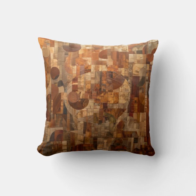 Almofada Coussin imprimé effet Liège (Frente)