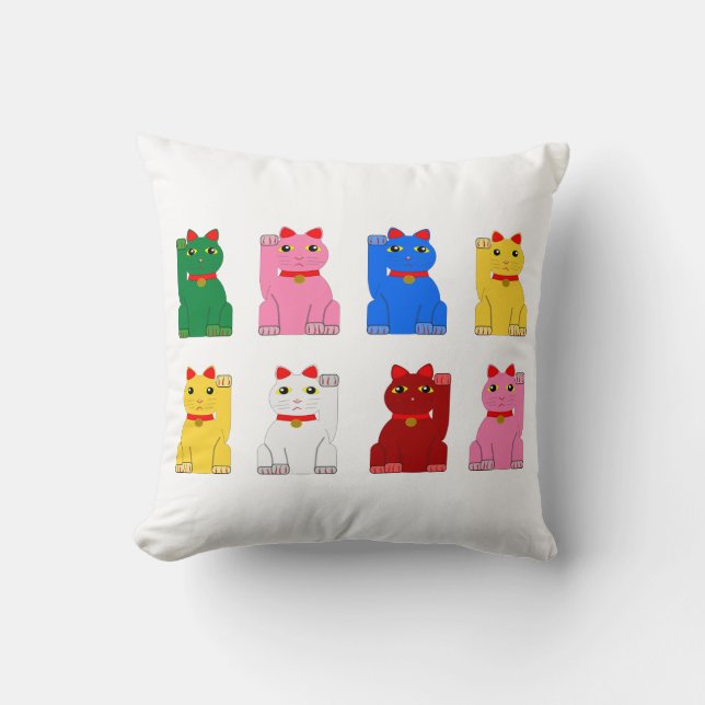 Almofada Coussin maneki neko (Frente)