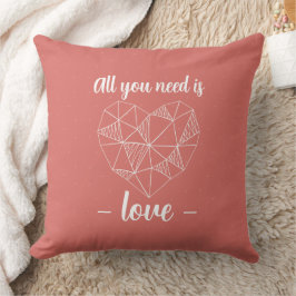 Almofada Coussin Romantique Personnalisé Saint-Valentin