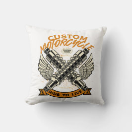 Almofada Coussin Winds in My Face, Asphalt Below