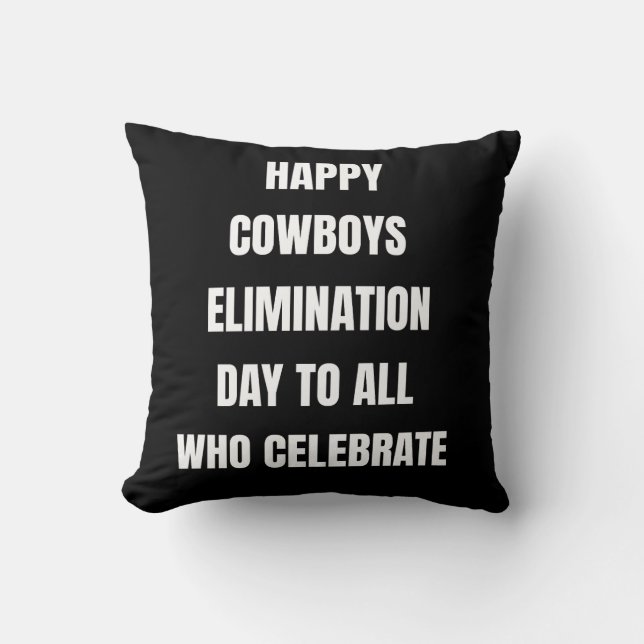 Almofada Cowboys Sucks  (Frente)