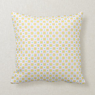Almofada Coxim amarelo da flor