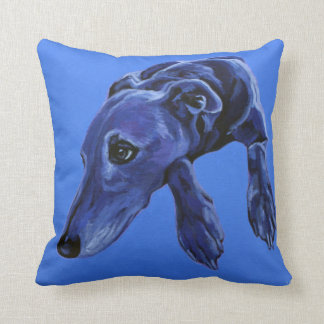 Almofada Coxim azul do lurcher