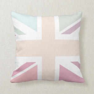 Almofada Coxim bonito da bandeira de união dos Pastels