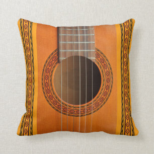 Almofada Coxim clássico do fim-acima do rosette da guitarr