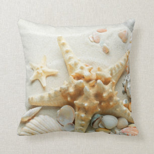 ALMOFADA COXIM DA ESTRELA DO MAR E DOS SEASHELLS