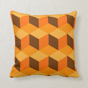 Almofada Coxim da laranja do vintage