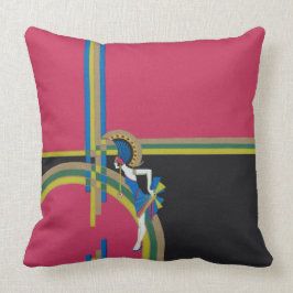 Almofada Coxim do Flapper do art deco