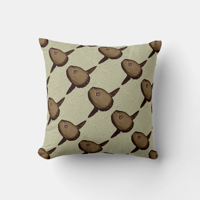Almofada Coxim do lance do banco de areia do Sunfish (Frente)