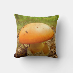 Almofada Coxim do lance do cogumelo de Caesarea do amanita