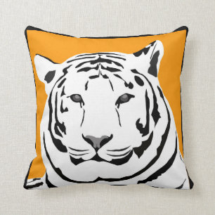 Almofada Coxim do lance do tigre da mostarda