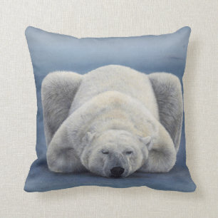 ALMOFADA COXIM DO TRAVESSEIRO DO SONO DO URSO POLAR