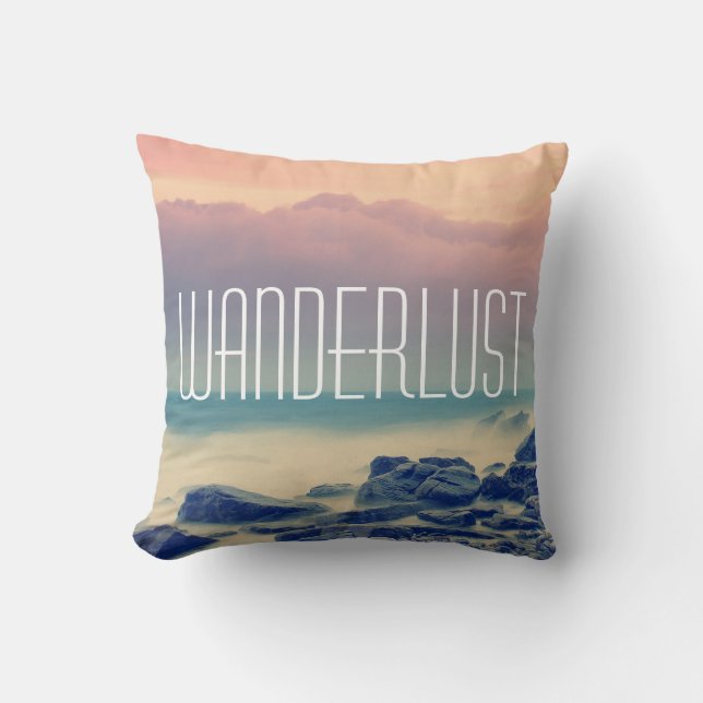 Almofada Coxim do Wanderlust (Frente)