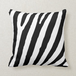 Almofada Coxim elegante impresso zebra do sofá do acento