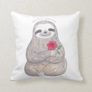 Almofada Coxim lento do travesseiro decorativo da preguiça