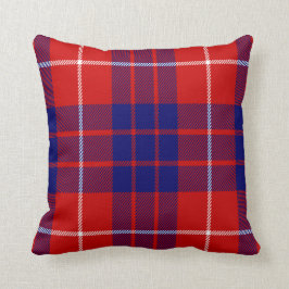 Almofada Coxim/travesseiro do tartan de Hamilton