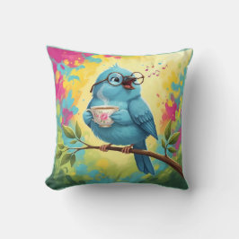Almofada Cozy Bird Throw Pillow