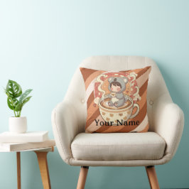 Almofada Cozy Chibi Koala Adventure Accent Throw Pillow