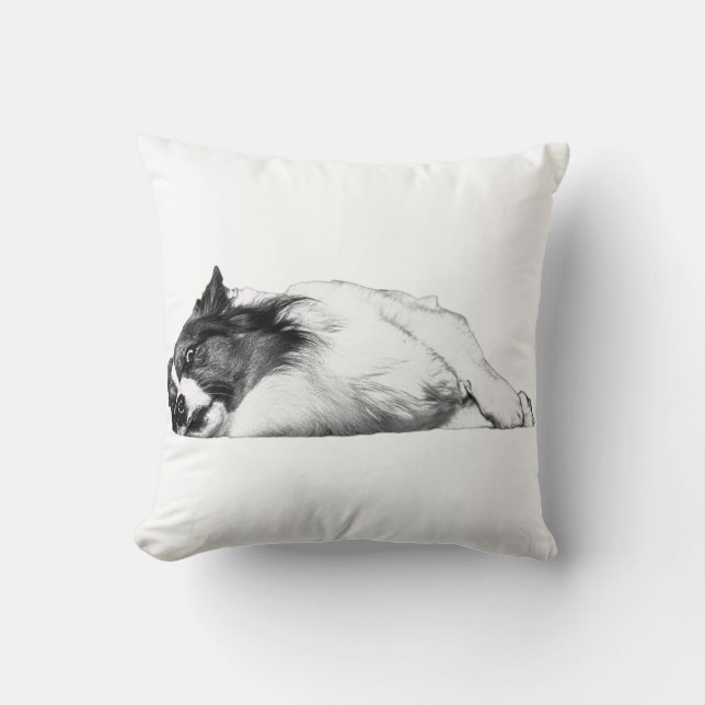 Almofada Cozy Corner, Companheiro de Corgi (Frente)